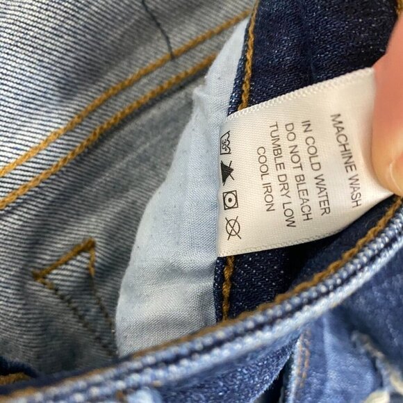 Judy Blue Slim Fit Distressed Jeans 5/27 JB82104DK Dark Wash Stretch Skinny - Picture 13 of 16